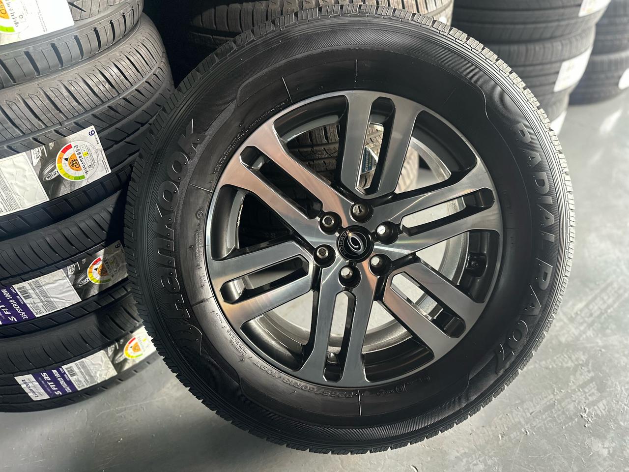 기아 모하비 신현 18인치 중고 휠타이어 세트 판매