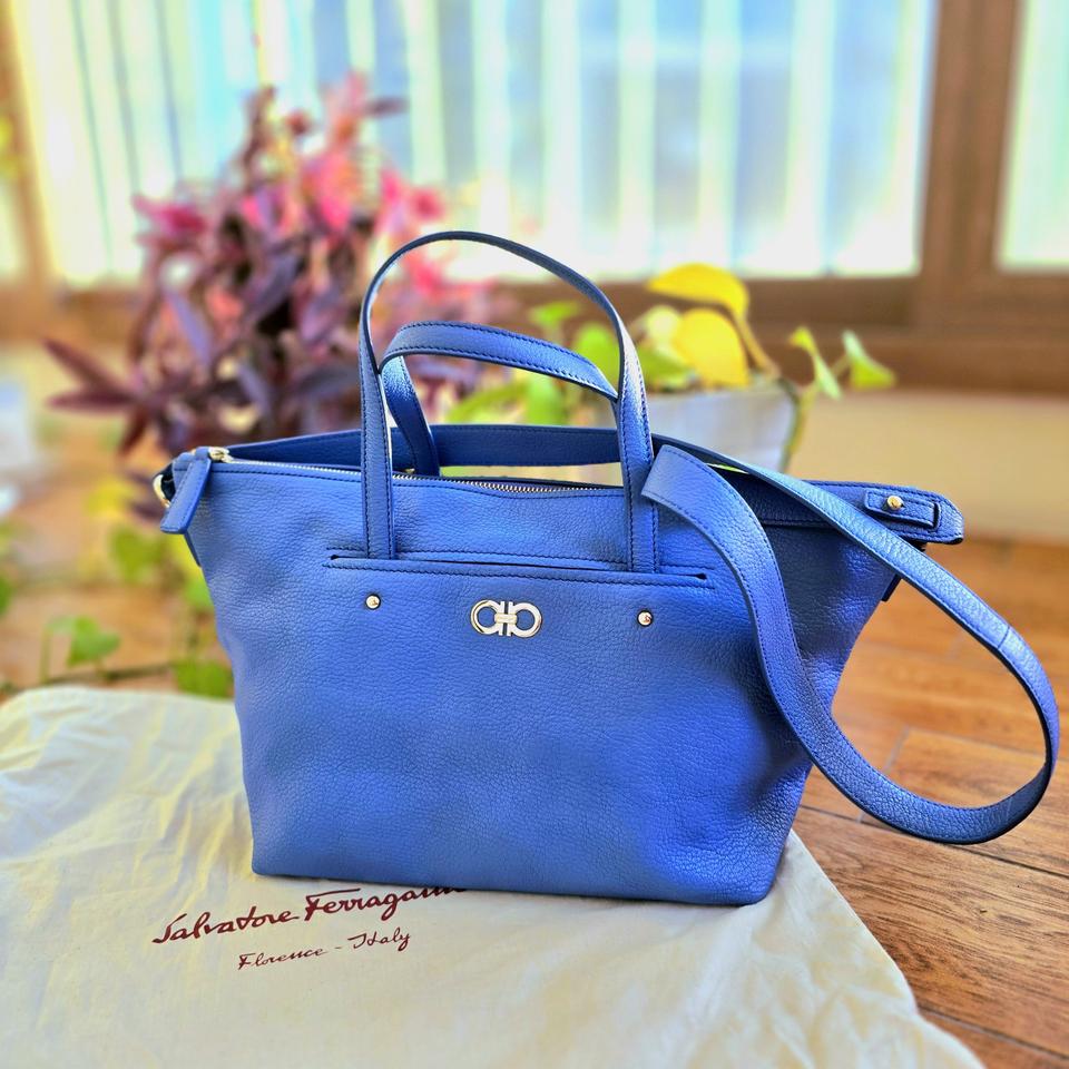 페라가모 21-F644 쇼퍼백(정품) - Used