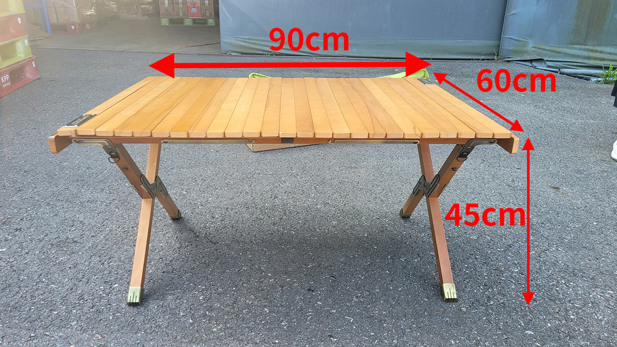 미개벙새제품-우드 3단롤테이블 몽크로스