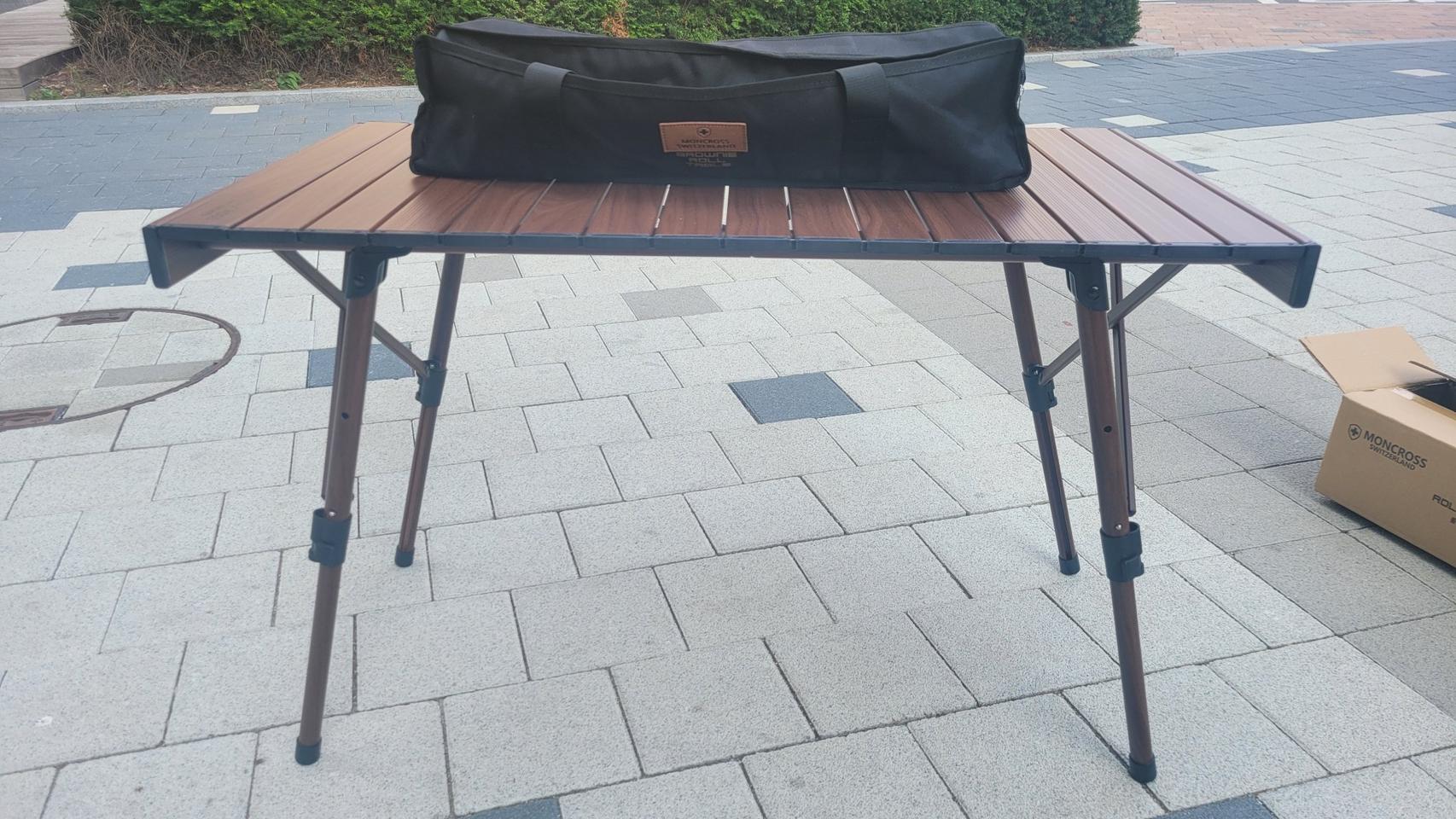 알루미늄 캠핑 롤테이블 새거