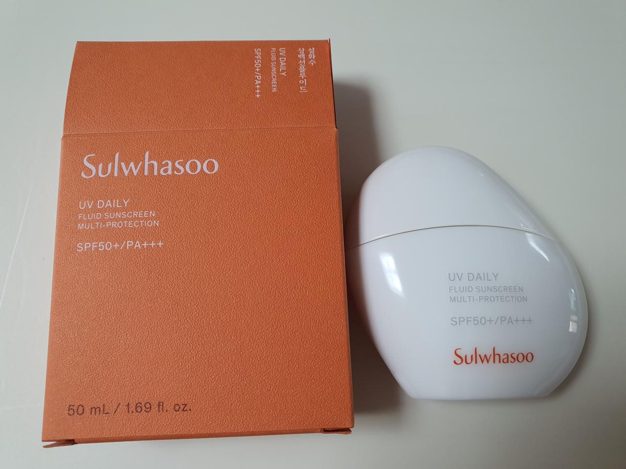 설화수 상백 선플루이드/선크림