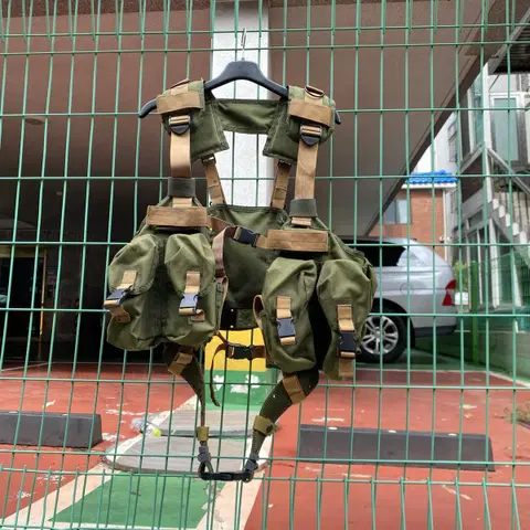 미군 오리지널 조끼 탄창 벨트 army vest pistol belt