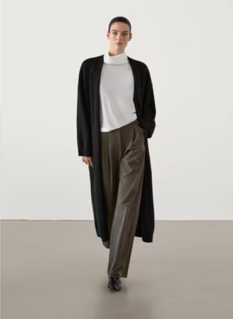 마시모두띠 여성 롱 가디건