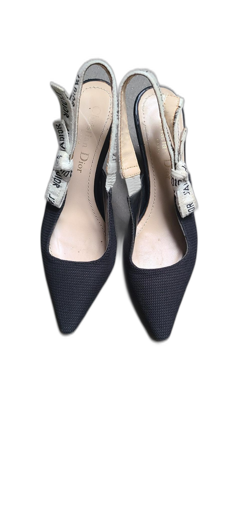 디올 슬링백 펌프스 34사이즈 230