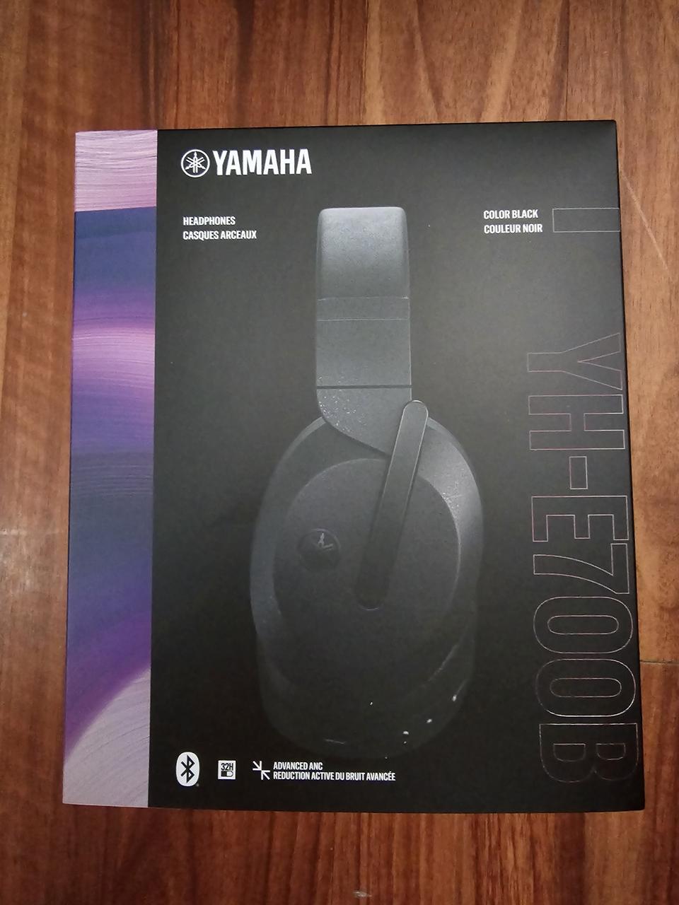 Yamaha 야마하 블루투스 헤드폰 YH-E700B 베이지 미개봉 노이즈