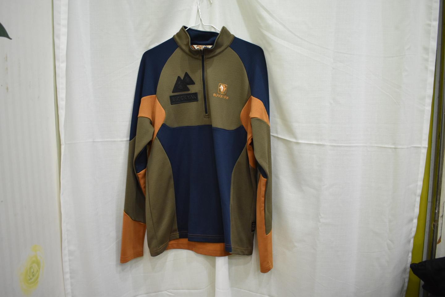 블랙야크 남성 긴팔티 100