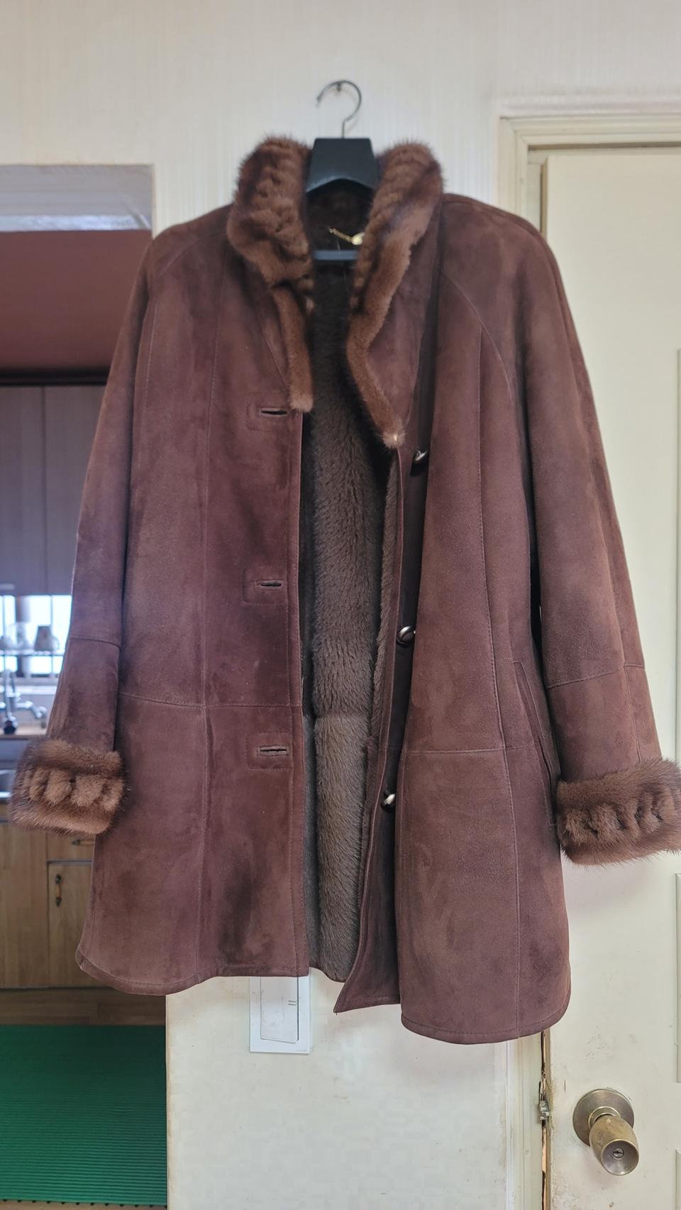 진도 밍크모피코트