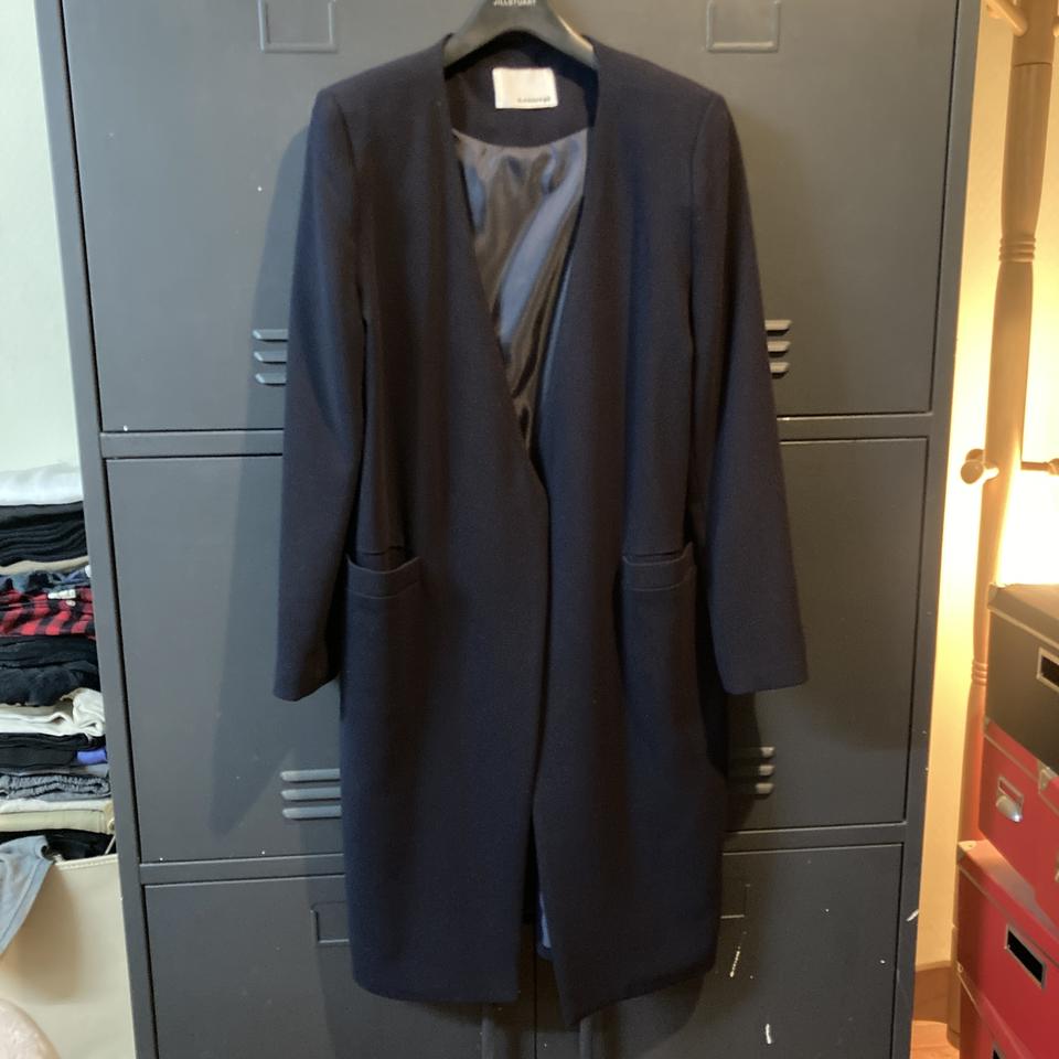 소호샵구매 고급 네이비 롱자켓(거의새것)
