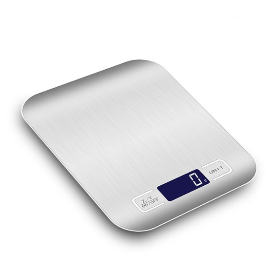 심플한 스텐 LED 주방저울 1g~1kg(미개봉)