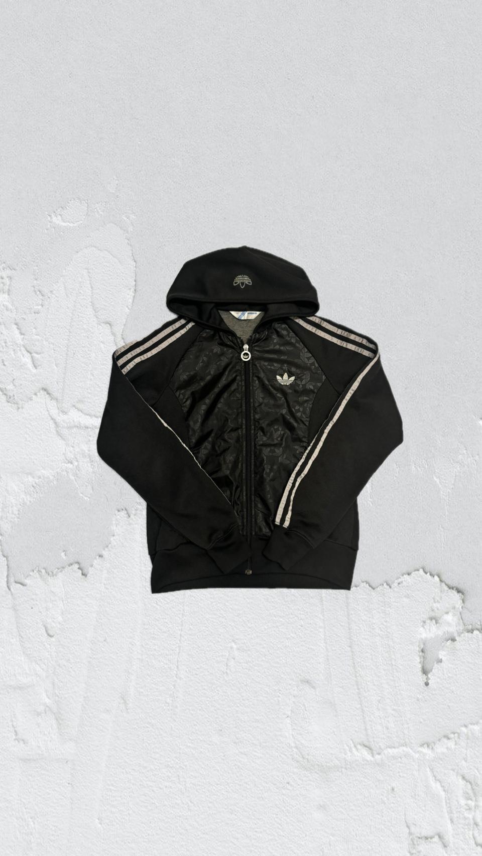 아디다스 여성 오리지널 후드 져지 잠바 L사이즈