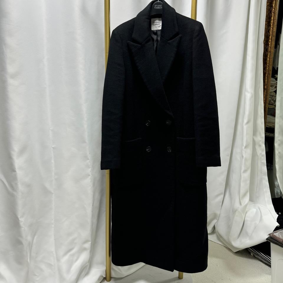 톰보이 롱 코트