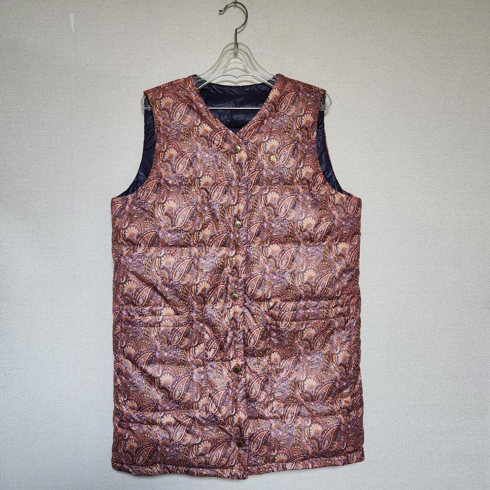 텍새옷 김창숙 구스 양면 패딩 조끼 77