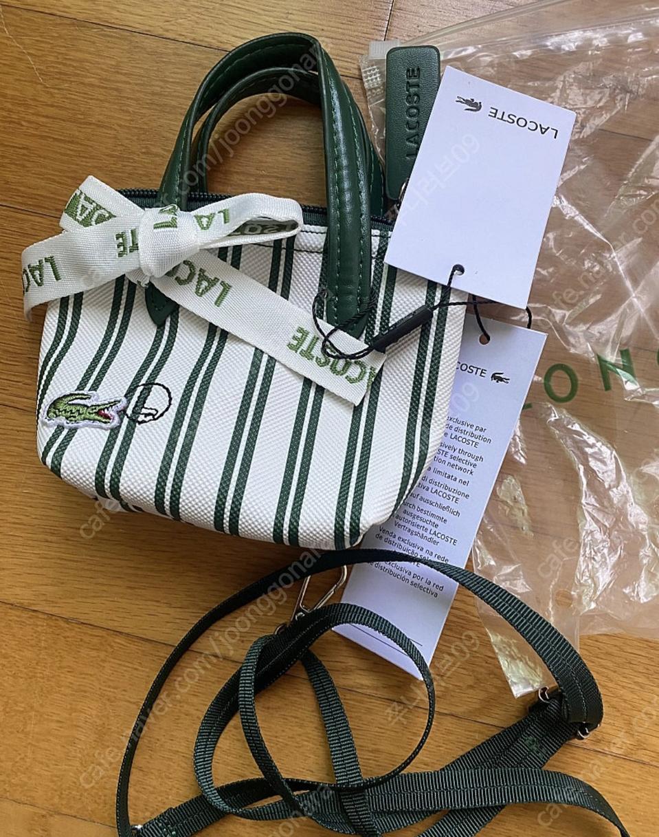 라코스테 정품 크로스백(새상품)