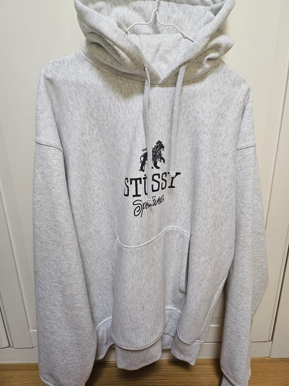 Stussy sportswear hoodie ash heather