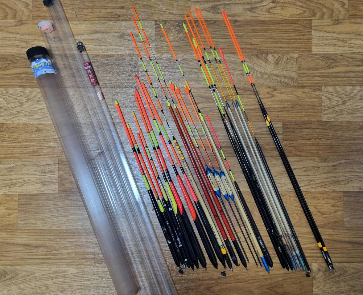 바다낚시 막대찌 23개(우와조구/통영/쯔리겐/FX/HDF등)시마노/다이와