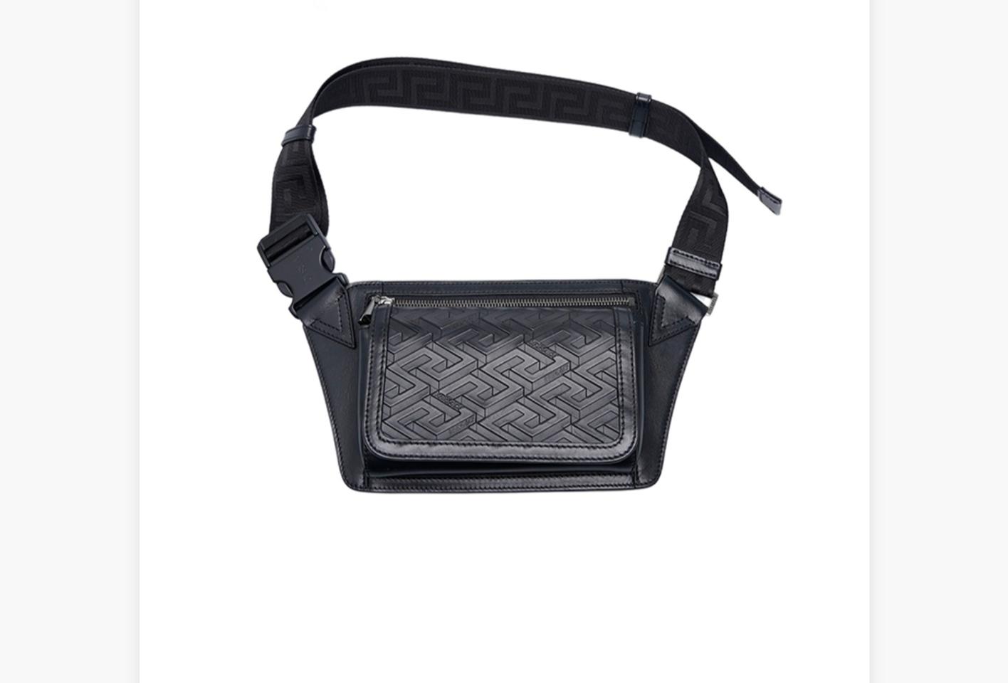 베르사체 모노그램 메신저백