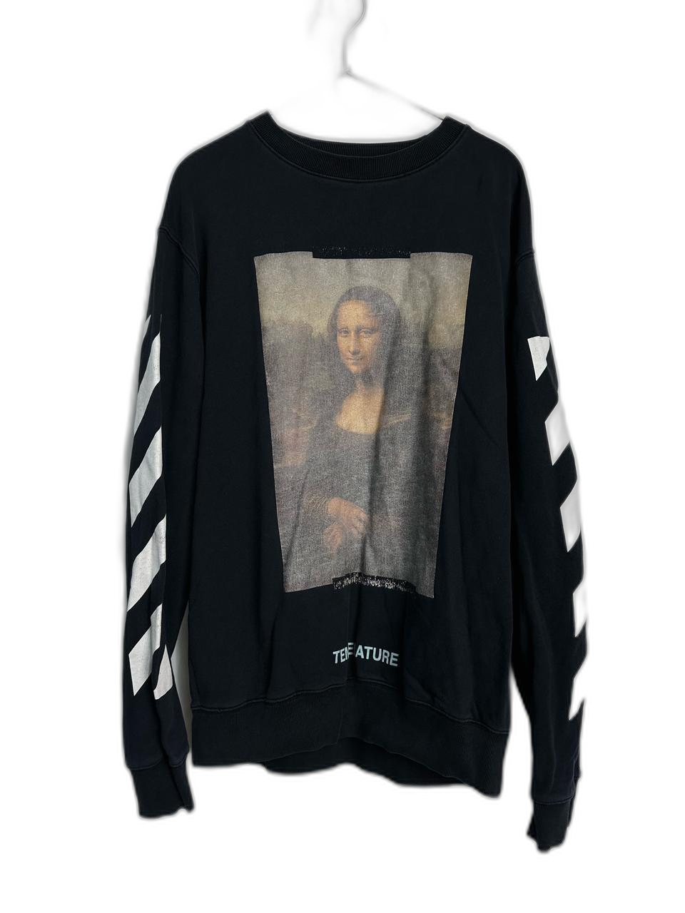 오프화이트 off-white 모나리자 맨투맨