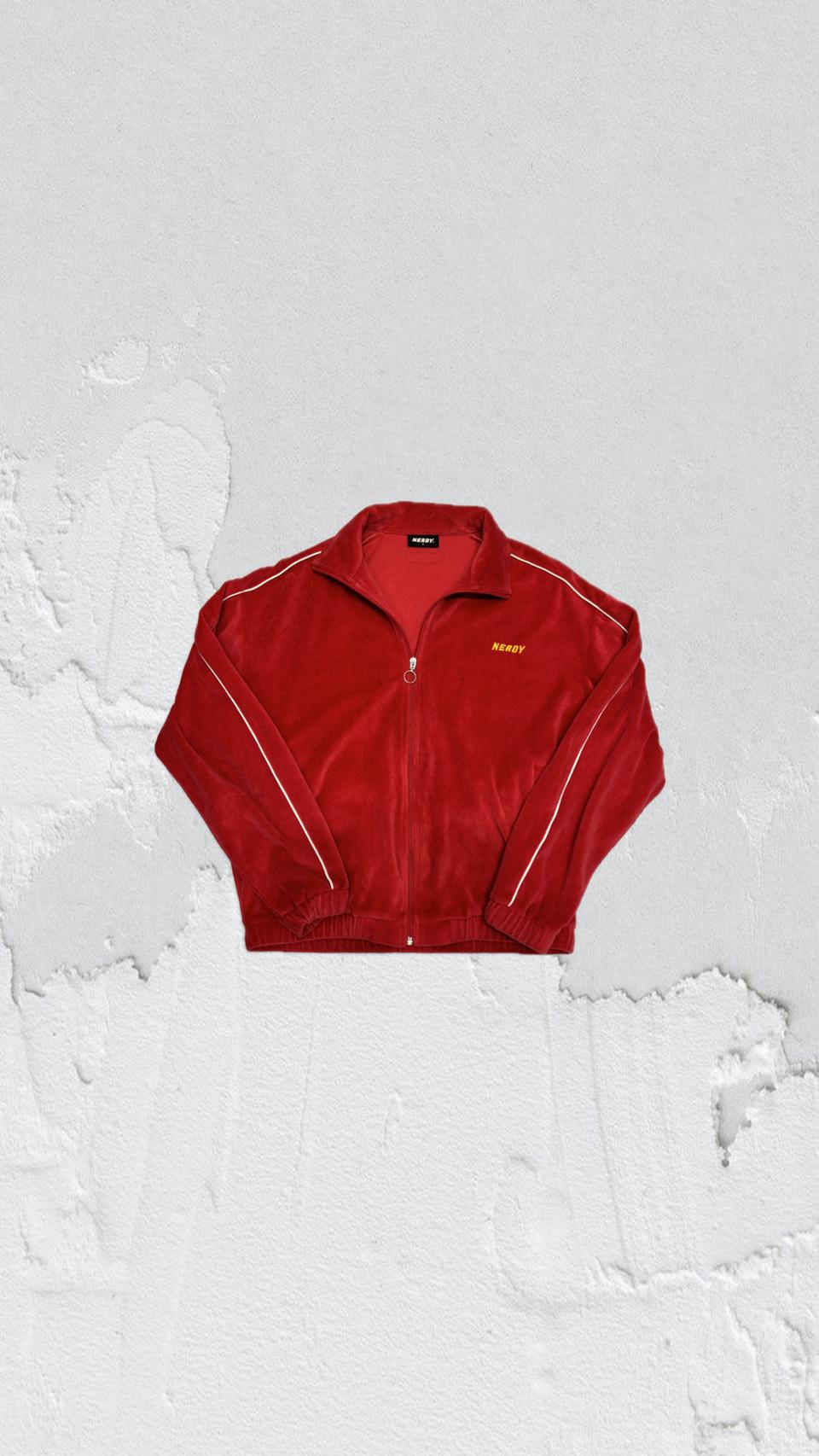 널디 여성 벨벳 져지 자켓 트랙탑 S사이즈 택배비포함