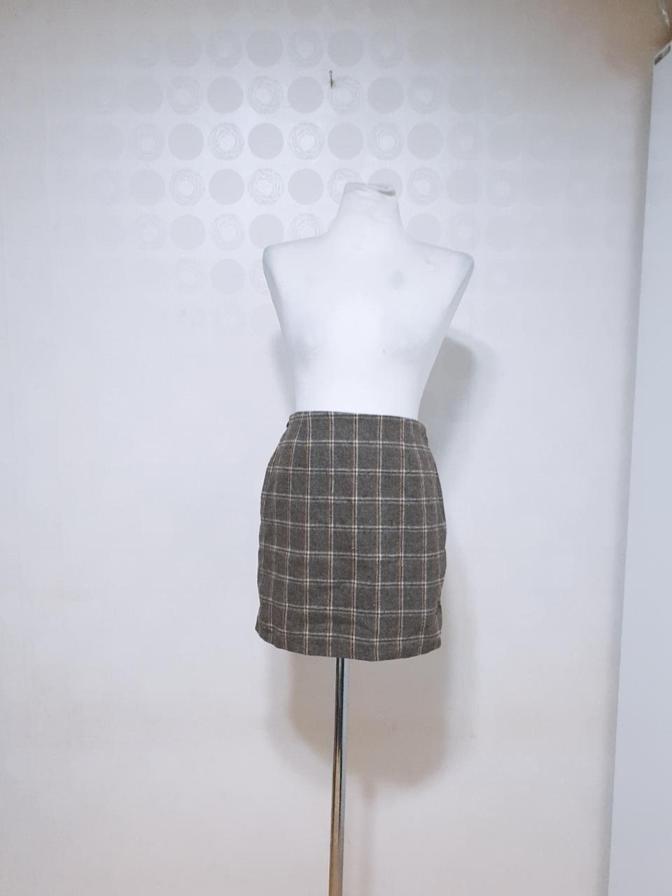 겨울치마55 체크치마55 모직치마55 스커트55