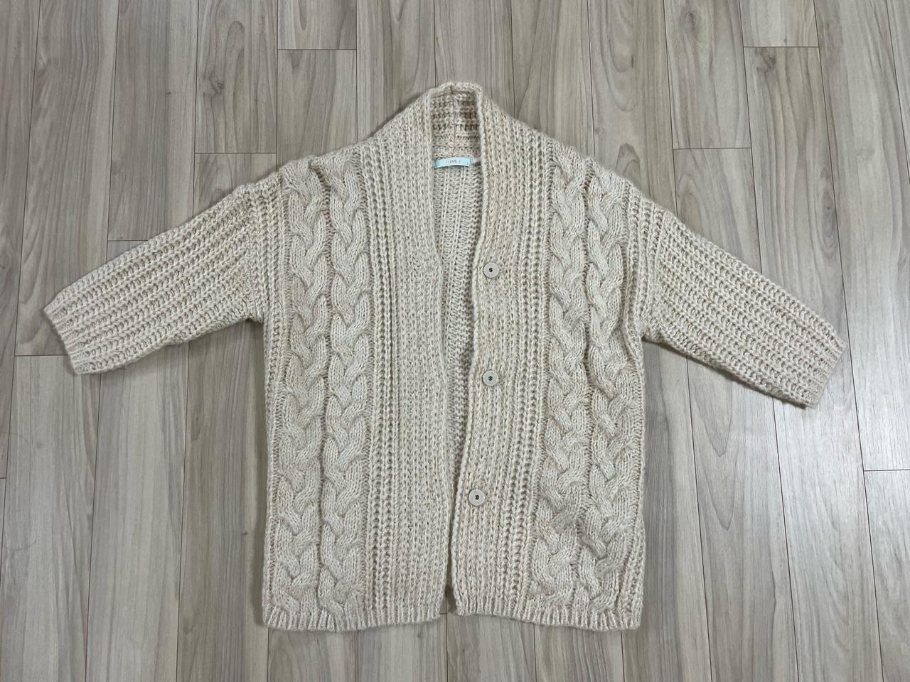 아이러브제이 아동 키즈 주니어 니트 가디건 120 6세