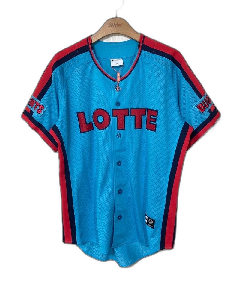 KBO 롯데자이언츠 챔피언원정/스머프유니폼 100 이지원(아나운서싸인)