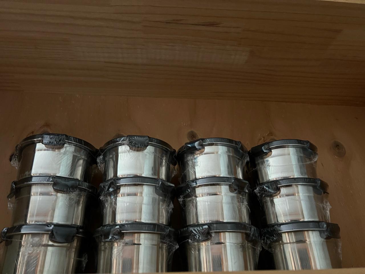 스텐반찬통 스텐밀폐용기 12개 일괄