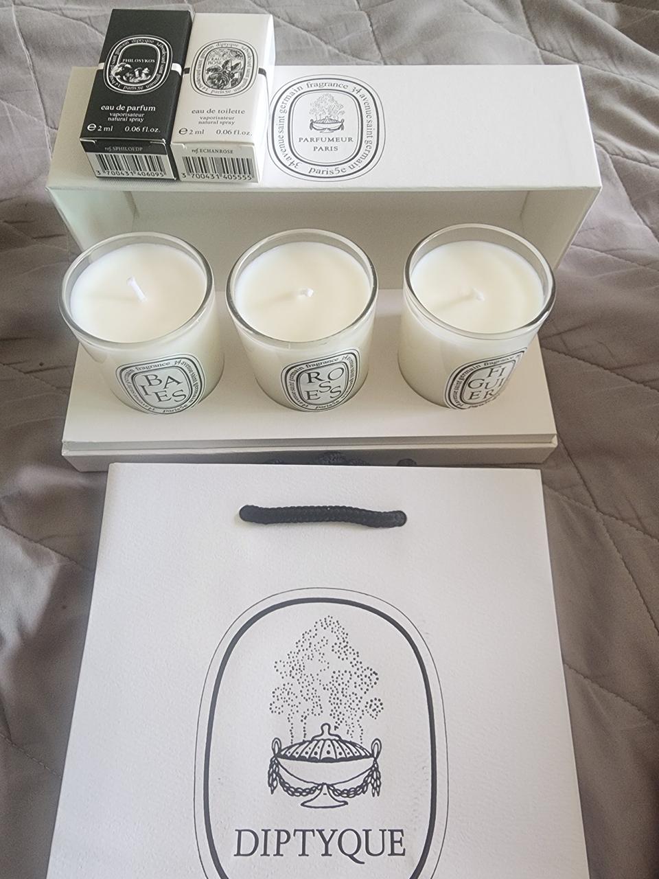 딥디크 향초 향수 3개세트 휘기에 베이 로드