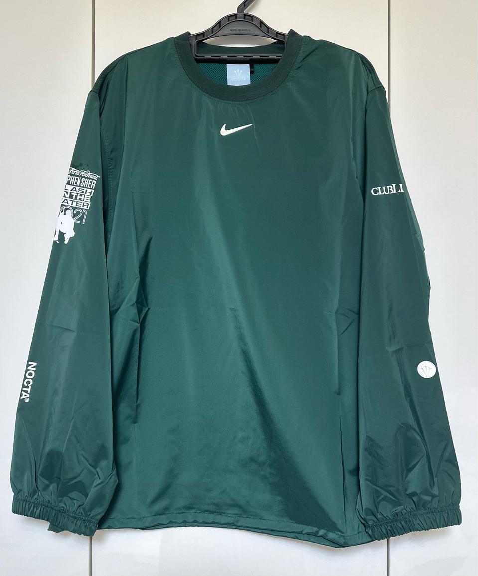 드레이크 녹타 X 나이키 골프 크루넥 탑 그린