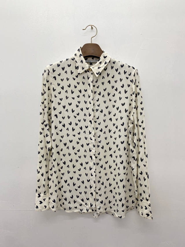 371 ZARA 자라 셔츠 (XS 24)