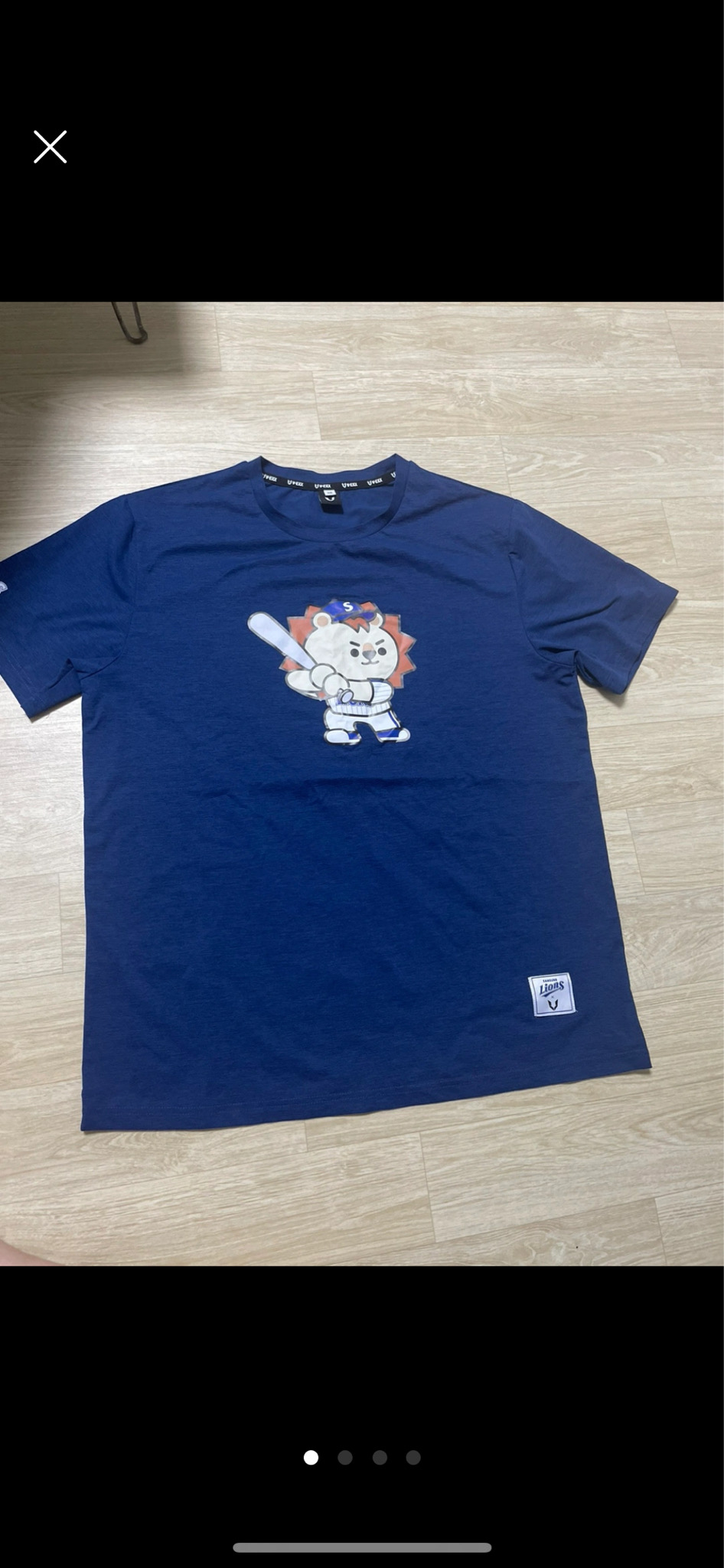 삼성라이온즈 사자 티셔츠 110 사이즈