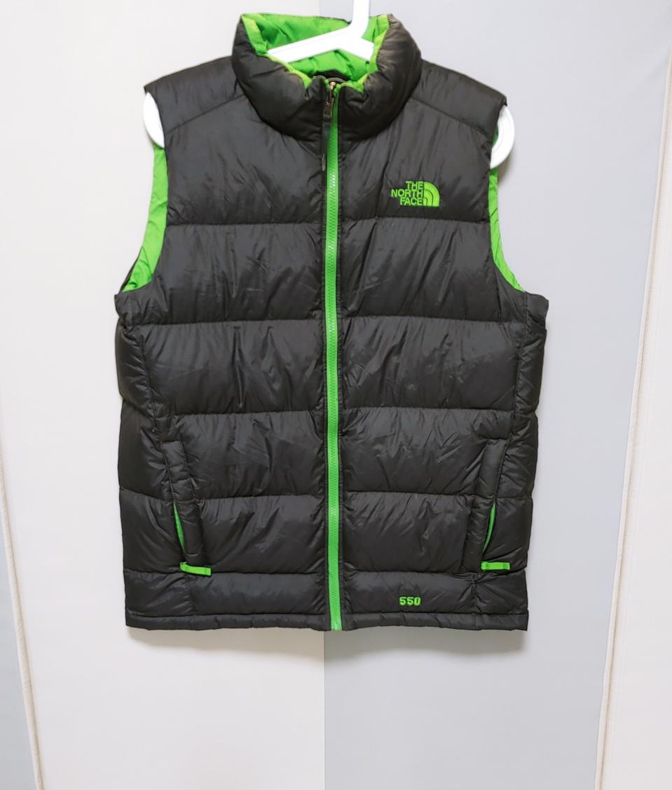 [M] 노스페이스 패딩조끼 550 블랙306