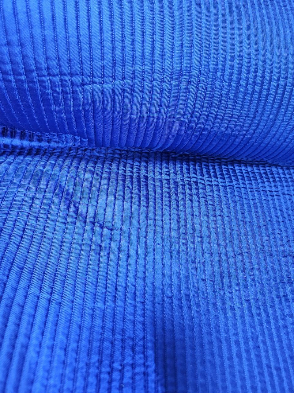 실크 누비 한복 원단