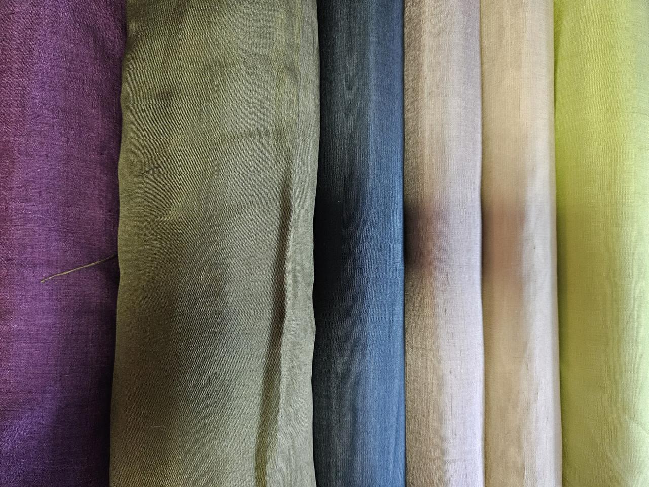 실크 명주 한복 원단