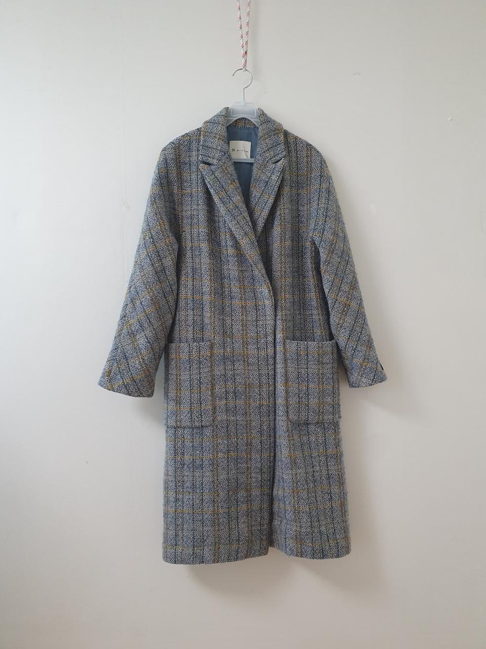 잇미샤 이태리패브릭 양모코트