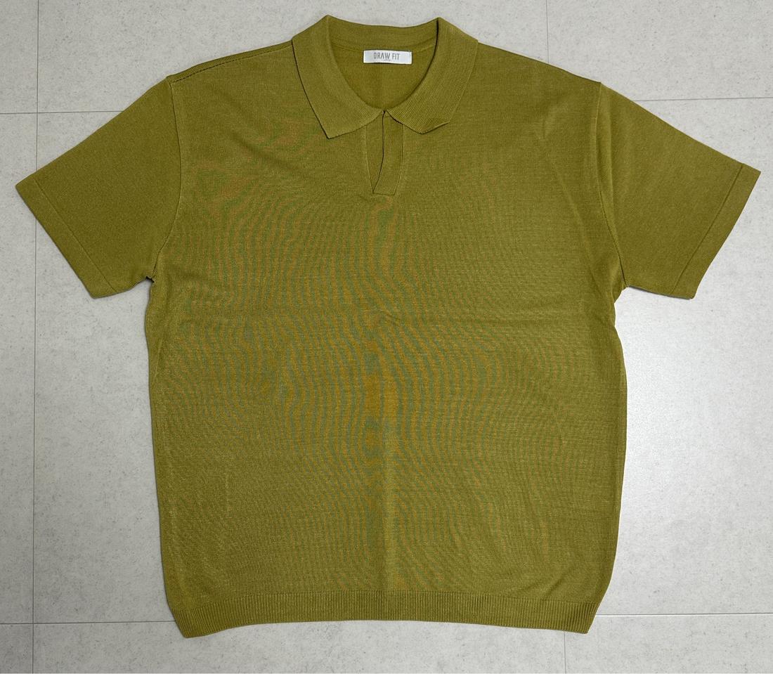 드로우핏 카라 니트