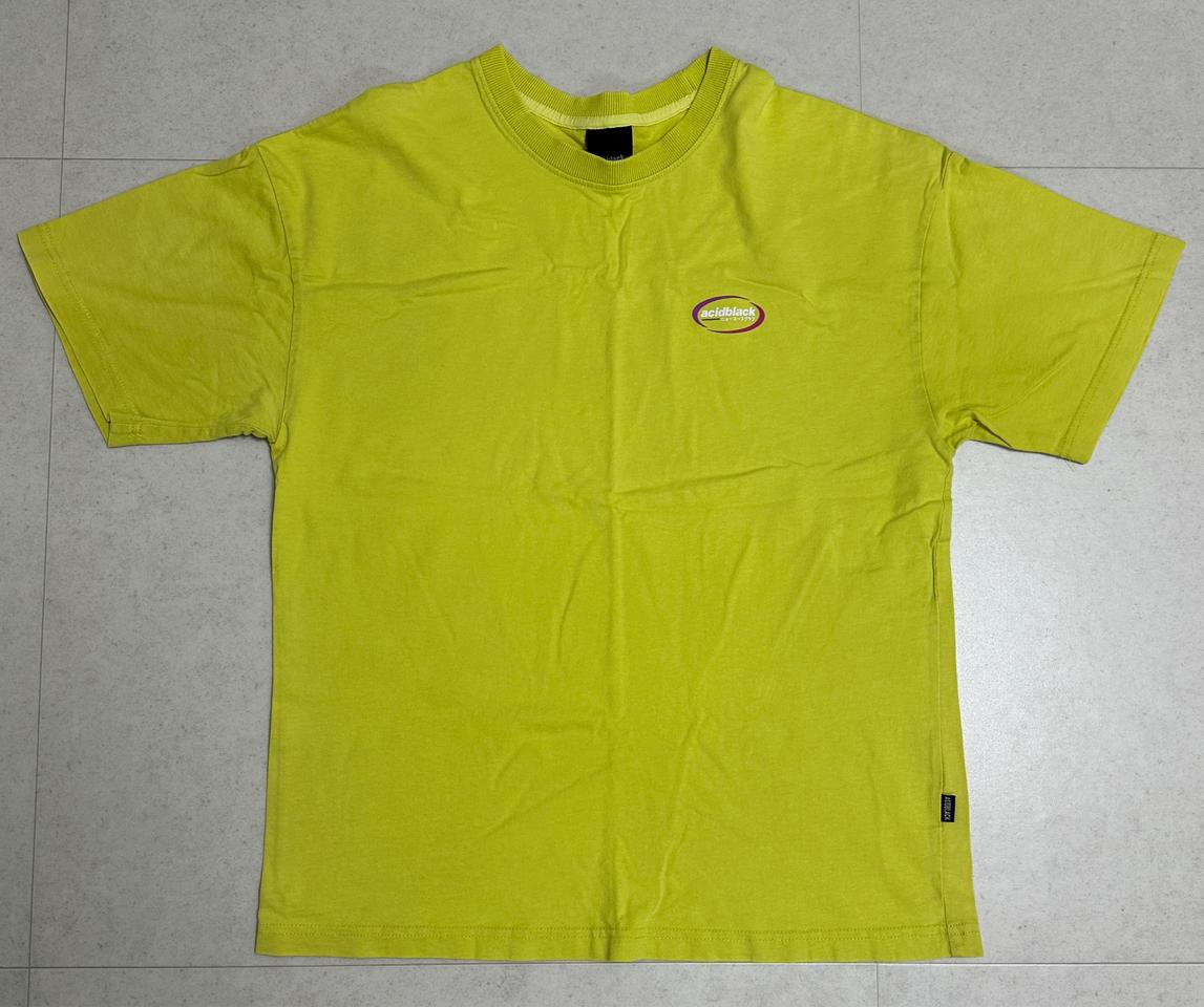 애시드블랙 반팔티