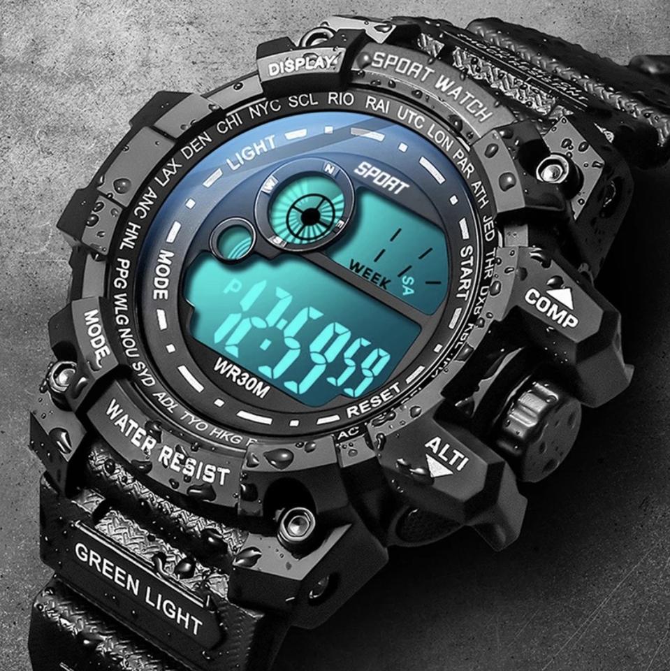 남성 스포츠 밀리터리 방수시계 hbp-0014