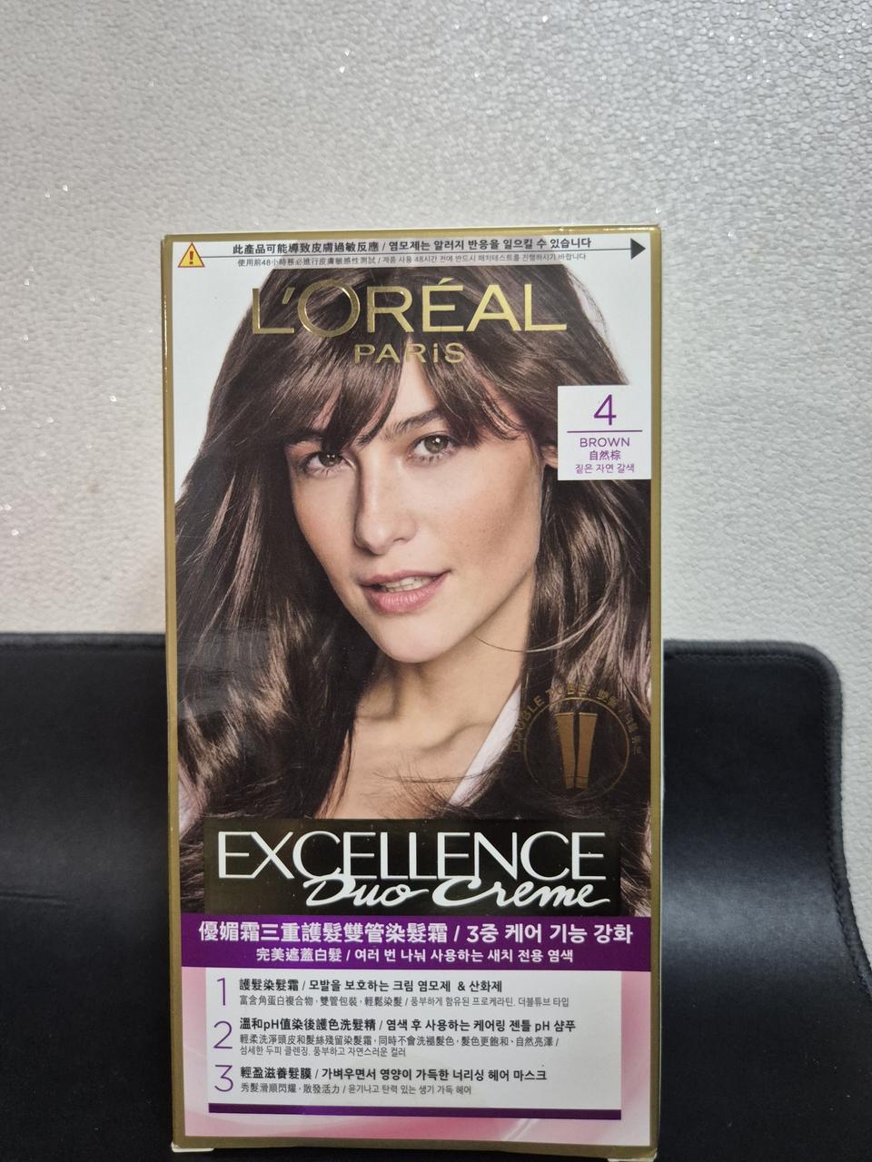 [ 새상품 ] 로레알파리 엑셀랑스 듀오크림 염색약