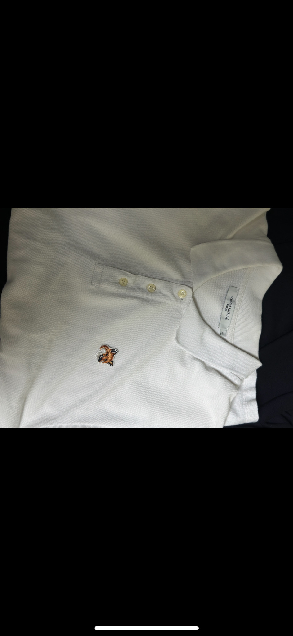 메종키츠네 반팔L