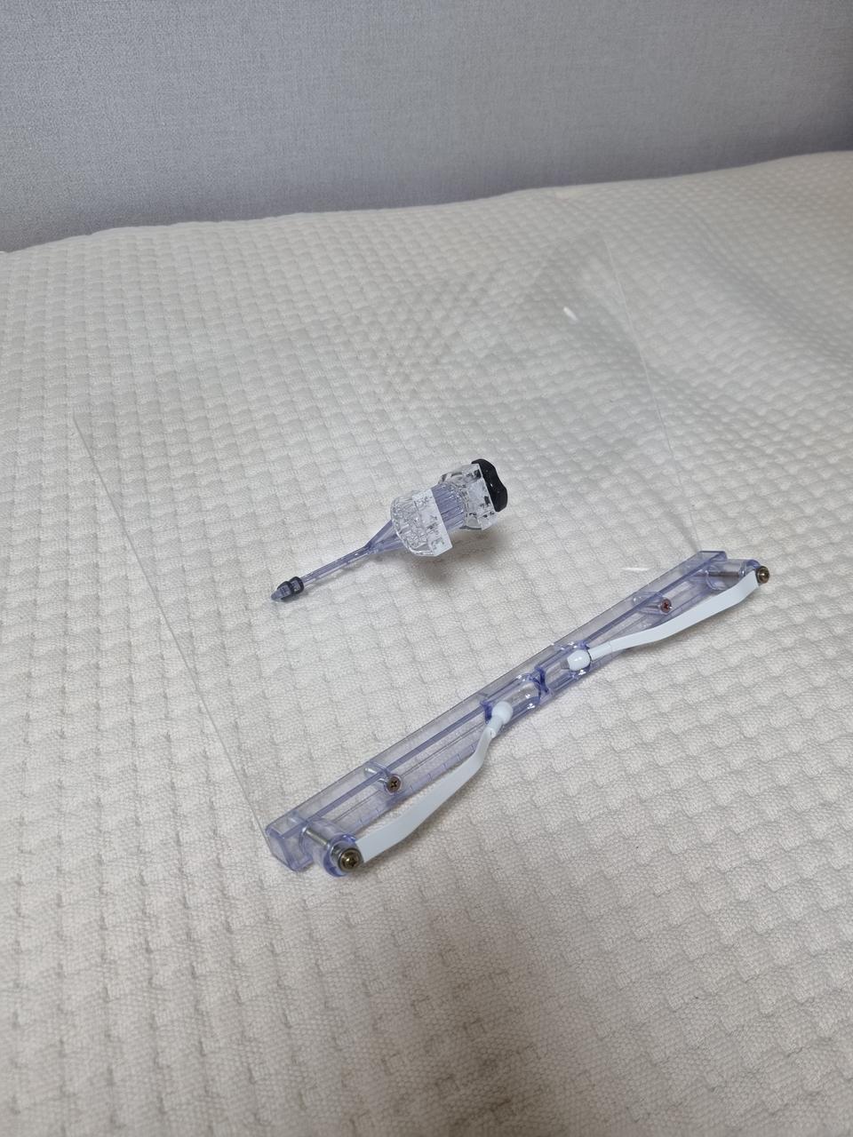 (거의 새것)국산 현대물산 아크릴 투명 독서대