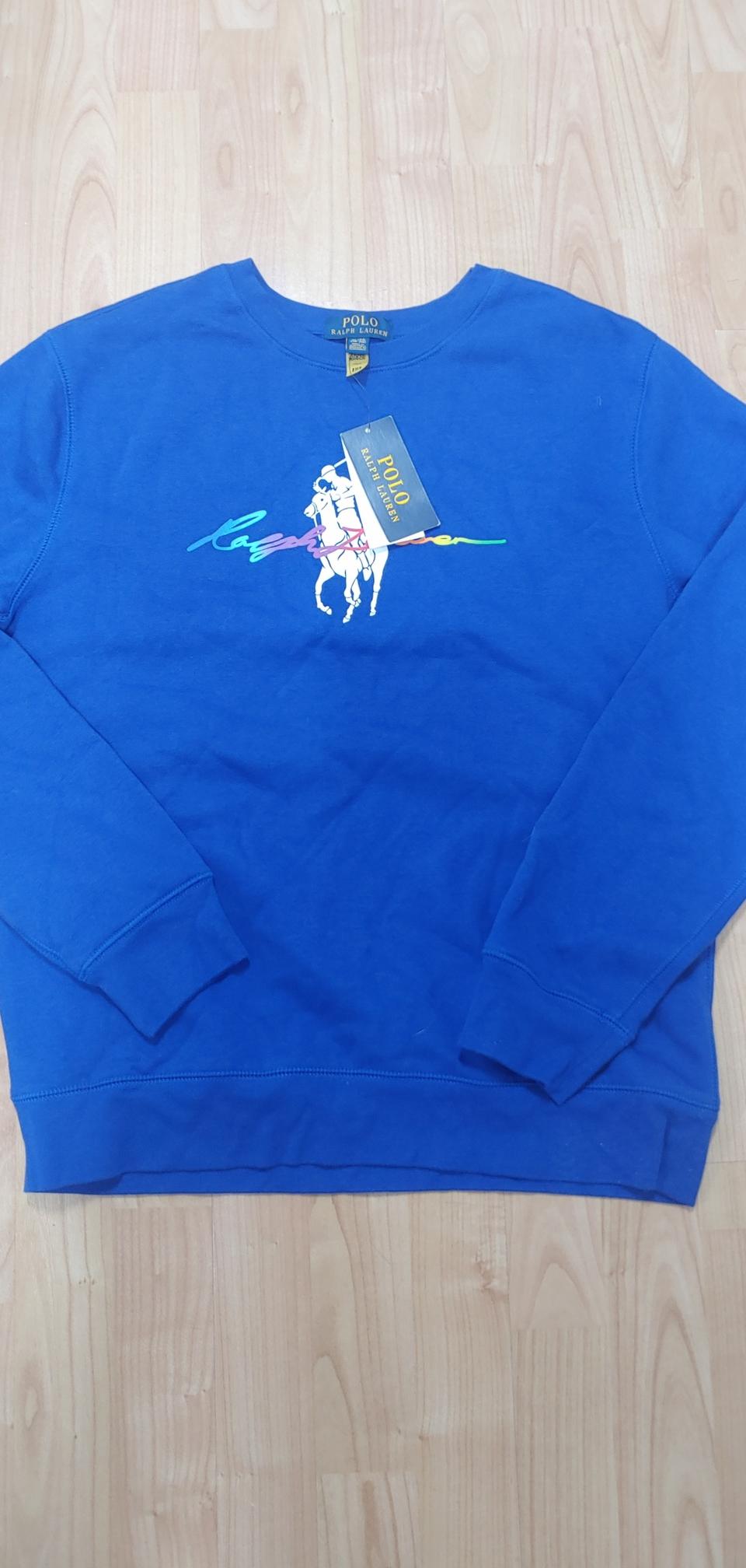 폴로키즈 폴로 플리스 맨투맨 XL