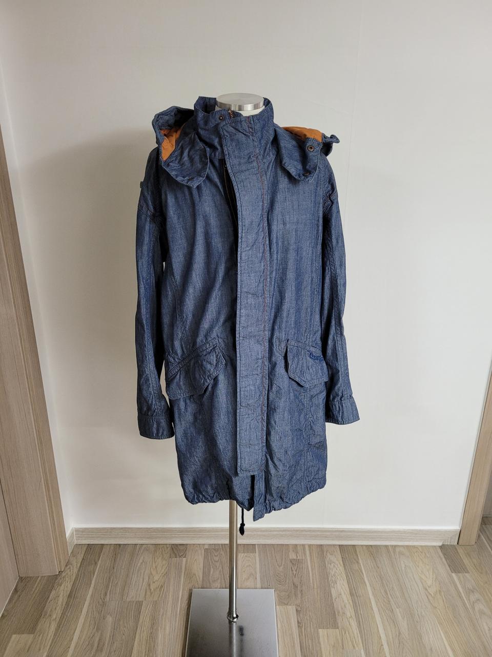 롱기장 데님 야상 점퍼 L사이즈 (공용)