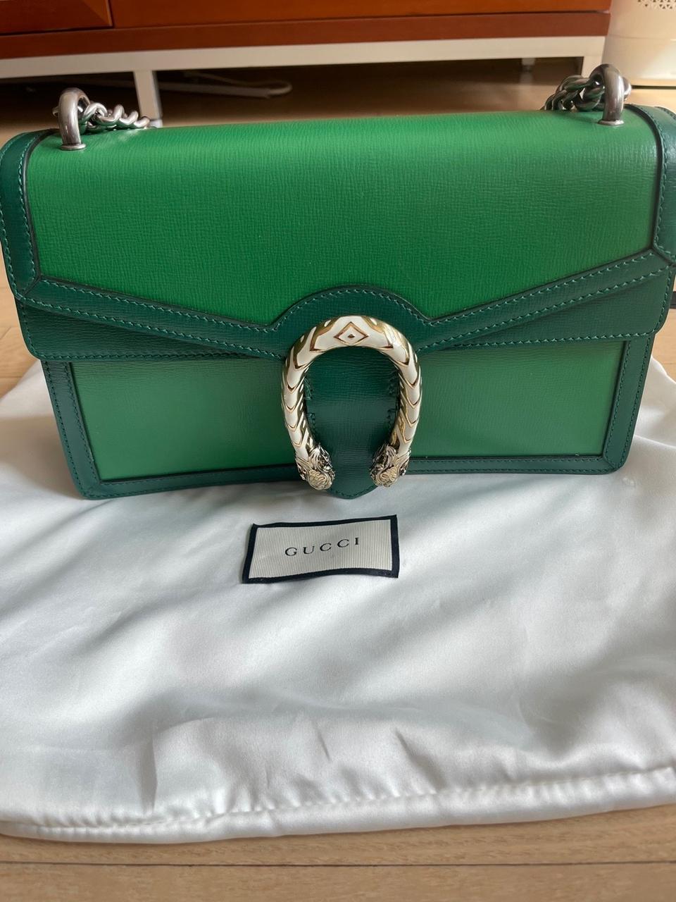 정품) 구찌 그린 & 에메랄드 디오니소스 숄더백