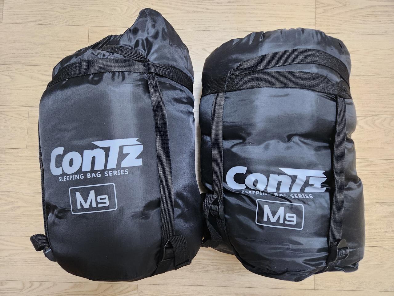 캠핑 차박 콘츠 포시즌 M9 침낭 이불 매트가능 2개