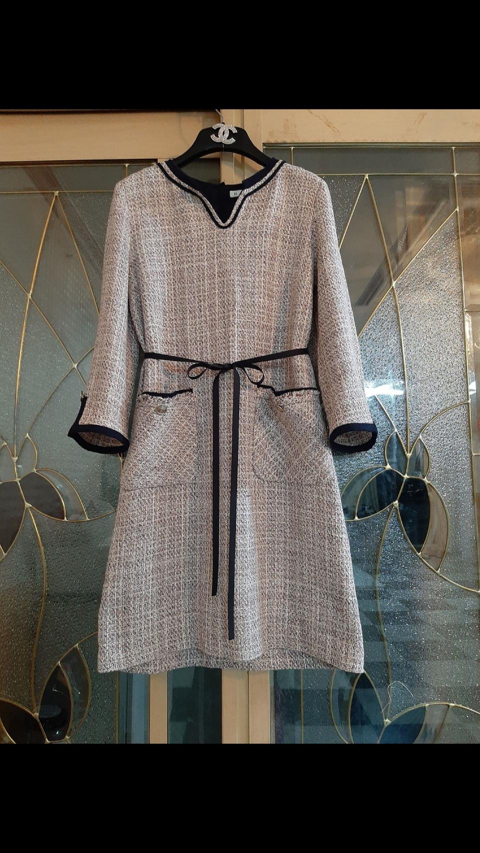 잇미샤 트위드 원피스