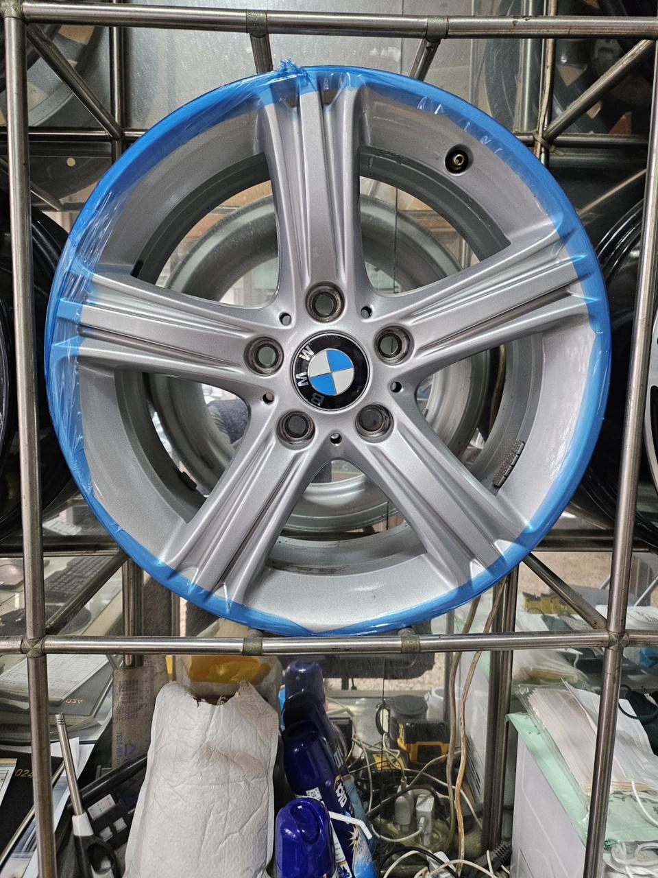 bmw3시리즈17인치 정품휠세트(한대분)