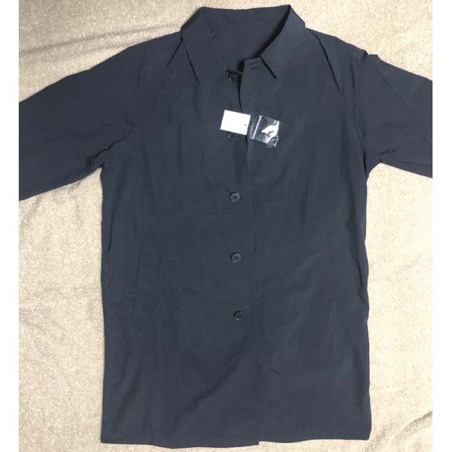 포켓 더블 하프 코트