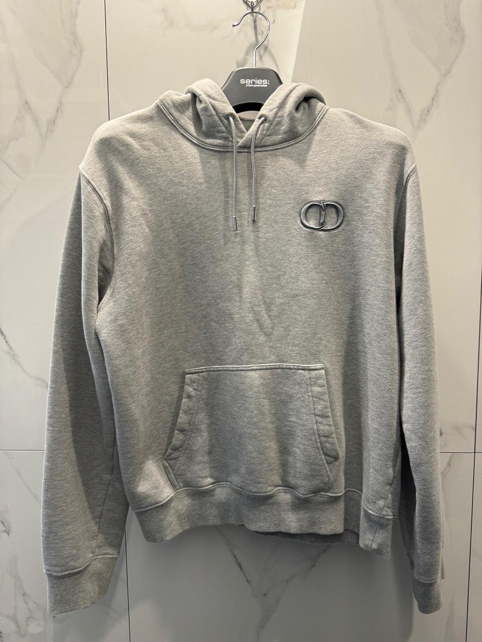 디올 CD로고 후드티