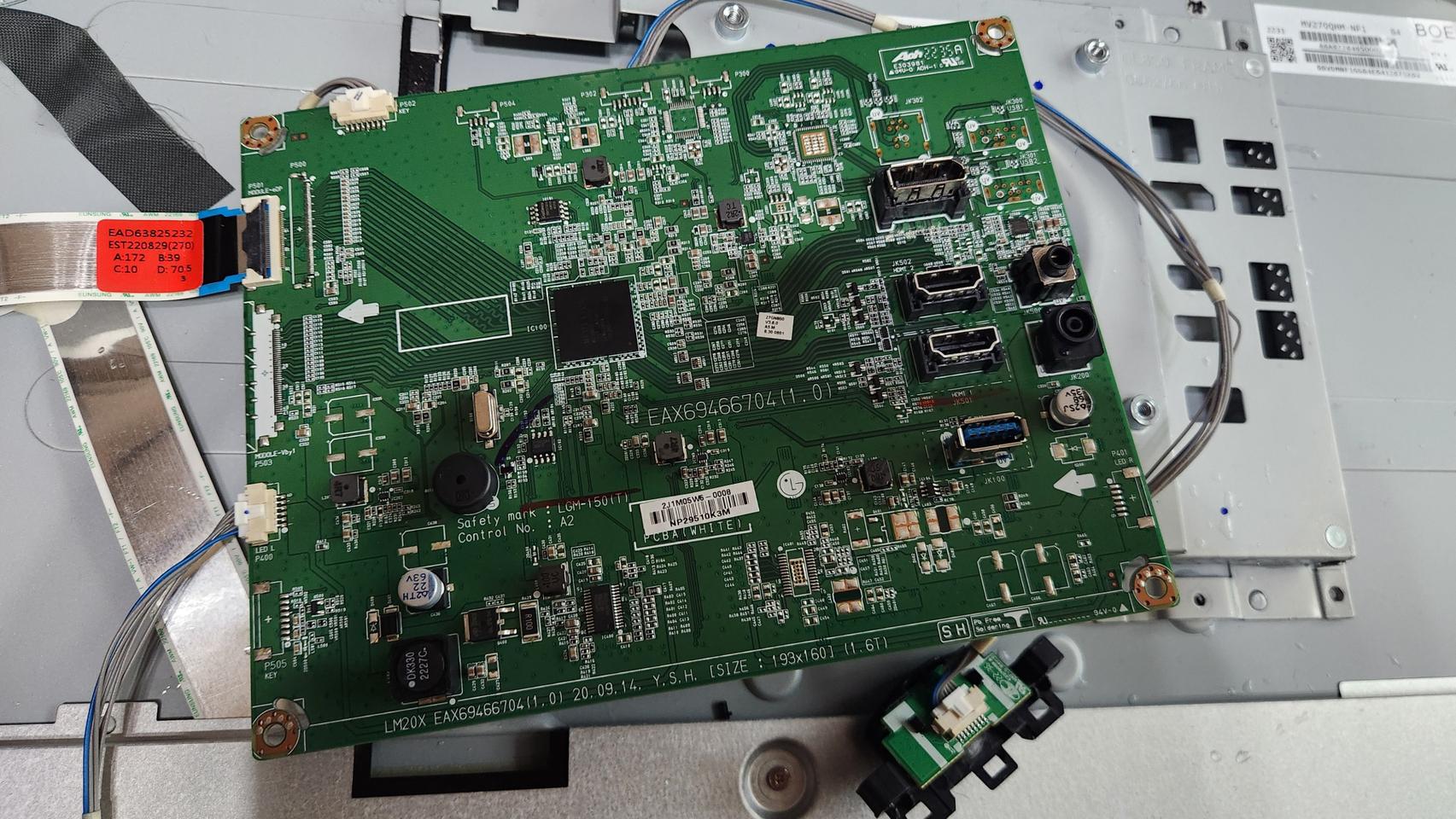 LG 27인치 게이밍모니터 부품 27gp830