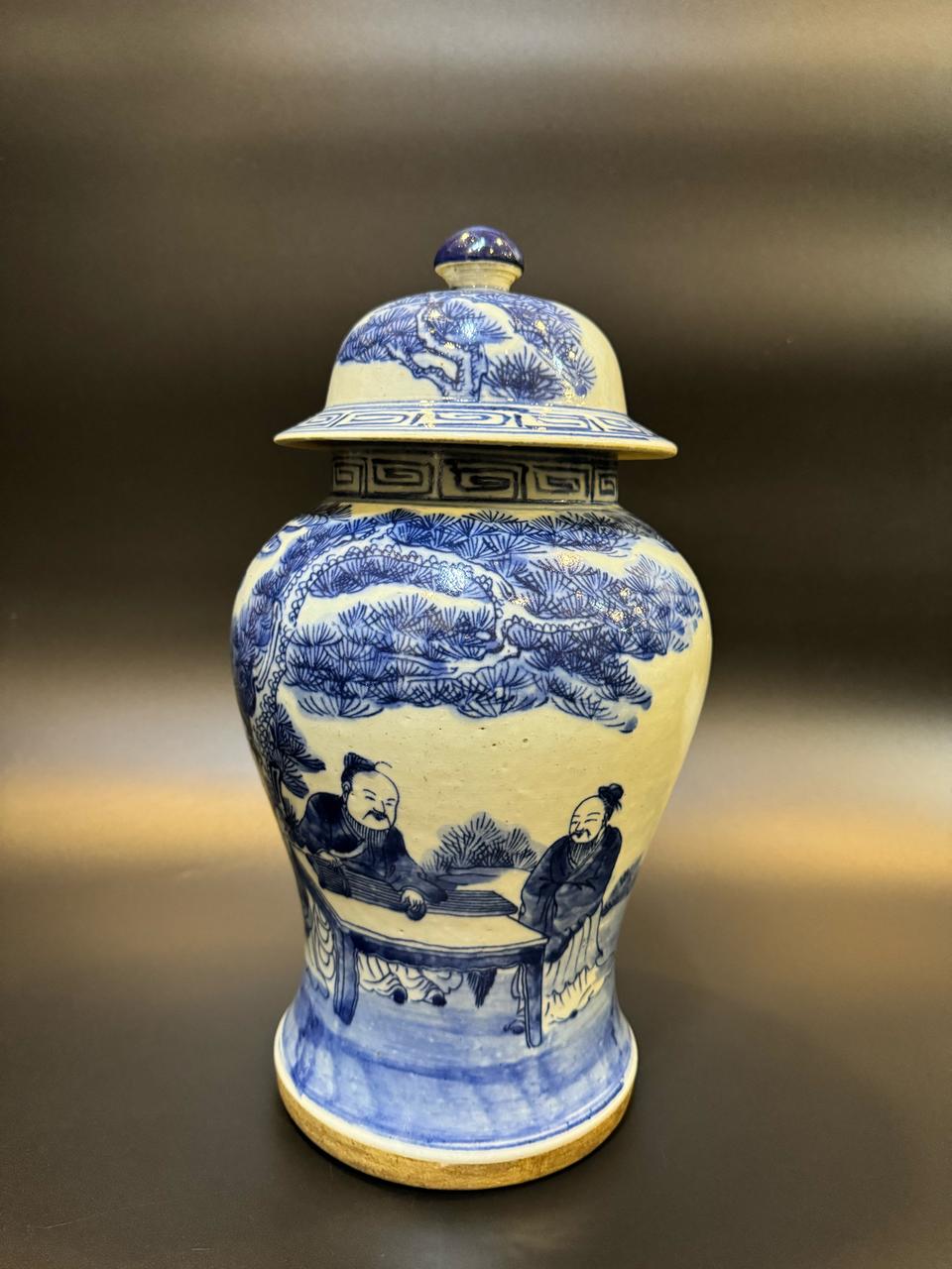 중국 도자기-청화백자 고사인물도 개관